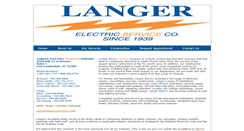 Desktop Screenshot of langerelectric.com